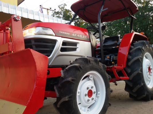 ปัญญาแทรคเตอร์..จัดมาให้ครับ ด่วน!!!ยันม่า EF 453T ใบมีดคานล่าง เล่มทะเบียนพร้อม