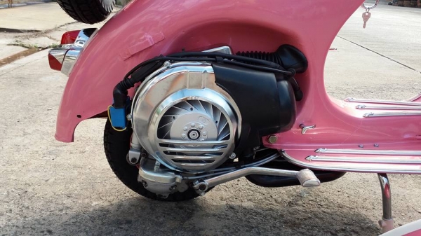 ขาย vespa 64 อินเดีย สีชมพูมุก จัดทรง อิตารี no book เครื่อง px ยิงทรายทั้งลูก เครื่องผ่าใหม่ ประกอบใหม่สวยๆเลยครับ พร้อมขี่กลับเลยครับ เอกสารอินวอย ราคา 52,500 บาทครับ สนใจติดต่อ 0826336557 โป้ง รับเทรินทุกรุ่นครับ.