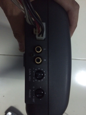 SUB BOX ใต้เบาะ PANASONIC BL50 ดอก4นิ้ว เพาเวอร์ในตัว50W เสียงเบสนุ่ม แน่น Made in Japan มือ2 ญี่ปุ่น  Line:Mcballza