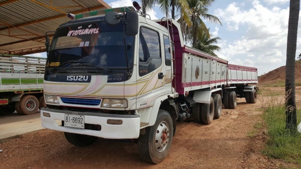 ขายรถพ่วง ดั้มแม่-ลูก ISUZU DECA 270 ปี 49 คัสซีสวยตลอดเส้น เครื่องดำ 6SD1 270 แรงม้า เกียร์เดิม ช่วงล่างดี ทะเบียนพร้อมโอน ราคาต่อรองได้หน่อยครับ ขายรถพ่วง ดั้มแม่-ลูก ISUZU DECA 270 ปี 49 คัสซีสวยตลอดเส้น เครื่องดำ 6SD1 270 แรงม้า เกียร์เดิม ช่วงล่างดี ทะเบียนพร้อมโอน ราคาต่อรองได้หน่อยครับ