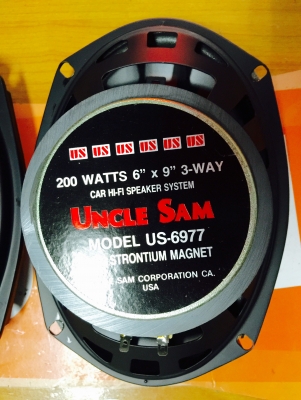 ขายลำโพง 6x9 UNCLE SAM รุ่น US-6977 ของใหม่เก่าเก็บ ขายลำโพง 6x9 UNCLE SAM รุ่น US-6977 ของใหม่เก่าเก็บ