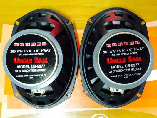 ขายลำโพง 6x9 UNCLE SAM รุ่น US-6977 ของใหม่เก่าเก็บ ขายลำโพง 6x9 UNCLE SAM รุ่น US-6977 ของใหม่เก่าเก็บ