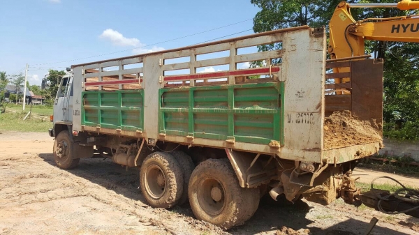 ขายรถพ่วง ดั้มแม่-ลูก ISUZU ROCKY 240 คัสซีสวยตลอดเส้น เครื่องเดิม เกียร์เดิม Easton ช่วงล่างดี เบรคทิฟฟี่ ทะเบียนพร้อมโอนครับ