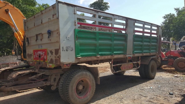 ขายรถพ่วง ดั้มแม่-ลูก ISUZU ROCKY 240 คัสซีสวยตลอดเส้น เครื่องเดิม เกียร์เดิม Easton ช่วงล่างดี เบรคทิฟฟี่ ทะเบียนพร้อมโอนครับ