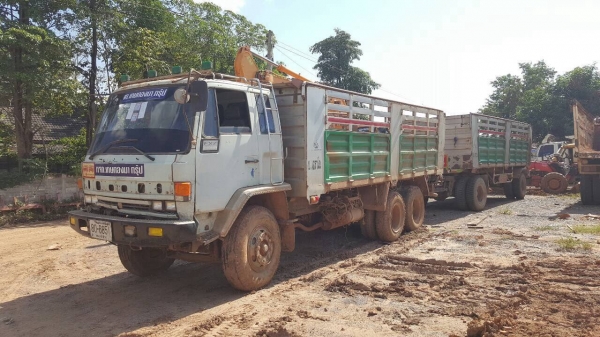 ขายรถพ่วง ดั้มแม่-ลูก ISUZU ROCKY 240 คัสซีสวยตลอดเส้น เครื่องเดิม เกียร์เดิม Easton ช่วงล่างดี เบรคทิฟฟี่ ทะเบียนพร้อมโอนครับ ขายรถพ่วง ดั้มแม่-ลูก ISUZU ROCKY 240 คัสซีสวยตลอดเส้น เครื่องเดิม เกียร์เดิม Easton ช่วงล่างดี เบรคทิฟฟี่ ทะเบียนพร้อมโอนครับ