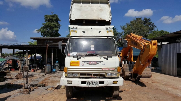 ขาย 10 ล้อดั้ม HINO FM177LA วางเครื่อง HO7C เทอร์โบ 210 แรงม้า คัสซีสวยตลอดเส้น สโลว์กลาง เบรคลมดัน ทะเบียนพร้อมโอนครับ
