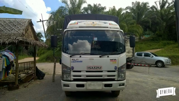 Isuzu หกล้อรั้ว Isuzu หกล้อรั้ว