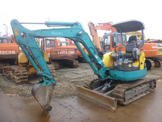 Kubota U30-3S (super) ปี2006 เก่าญี่ปุ่น แทรคเหล็กหุ้มก้อนยาง