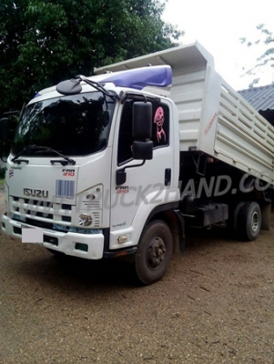 รถบรรทุก 6 ล้อดัมพ์ ISUZU FRR   210 แรงม้า  ปีจดทะเบียน 2554