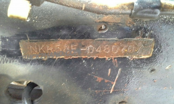 รถบรรทุก 6 ล้อ ISUZU NKR 58E   110 แรงม้า เครื่อง4BE1 กระบะยาว 3 เมตร