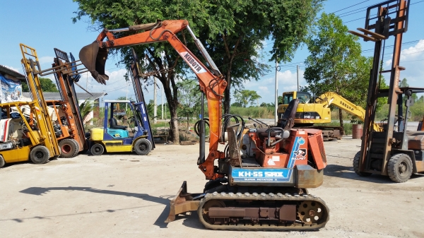 ขายด่วนรถเเม็คโครคูโบต้า KH-55แทคเหล็กเทียบเท่า PC30เคื่องคูโบต้า3สูบเก่าญี่ปุ่นแท้ไม่เคยใช้งานเมืองไทยเลยส่งให้ฟรีๆ