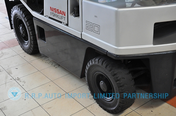 ขายรถโฟล์คลิฟท์มือสอง NISSAN  รุ่น PH02 ราคา 175,000 บาท นำเข้าจากประเทศญี่ปุ่น 100\% ไม่เคยใช้งานในไทย