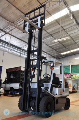 ขายรถโฟล์คลิฟท์มือสอง NISSAN  รุ่น PH02 ราคา 175,000 บาท นำเข้าจากประเทศญี่ปุ่น 100\% ไม่เคยใช้งานในไทย