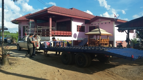 เทเลอร์รถเกี่ยว แมคโคร 6เมตรx2.50