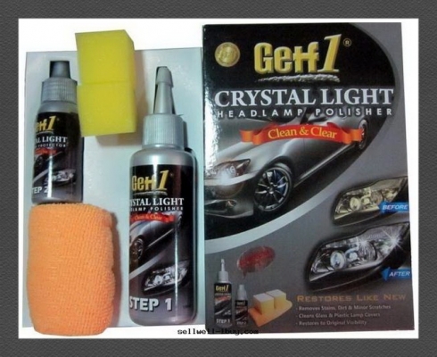 Getf1น้ำยาขัดและเคลือบโคมไฟหน้า