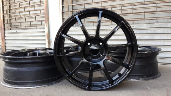 Advan RS ขอบ 17 4รู100 ครบชุด 4วง