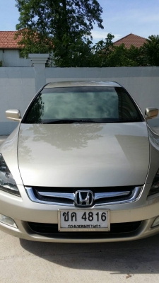 ขาย ACCORD ปี 2006 เกียร์ออโต้เครื่อง 2400 ตัวท้อป ราคา 369,000 บาท ติดต่อ คุณเอ๋ 092-6356419 คุณอั๋น 061-4654556