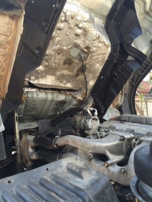 ฝากขาย HINO MEGA 320 ยูโรทู รถพ่วง 18 ล้อ กระบะเหล็กคอกสูง ไม่ดั้ม แม่ยาว 6.20เมตร ลูกพ่วงยาว 6.40เมตร