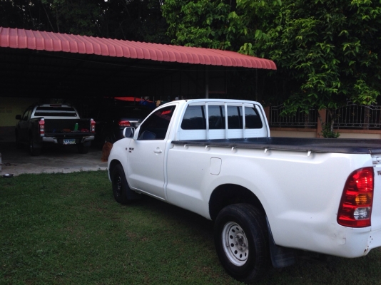 Vigo บรรทุกตอนเดียว ปี2007 พร้อมใช้ สีสวย ขาวๆเนียนๆ