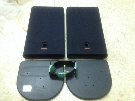 ลำโพง YAMAHA AST SF90 เก่าญี่ปุ่นมีขาตั้งครบตามสภาพขอบขาดต้องเปลี่ยนถูกๆ