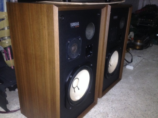 ลำโพง YAMAHA NS 451 ดอก8นิ้วเก่าญี่ปุ่นเเท้สภาพสวยเดิมๆเสียงดีฟังสบาย