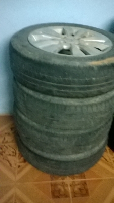 ล้อเดิมขายถูกๆคับ แม็กซ์154รูพร้อมยางบิดโตนปี13