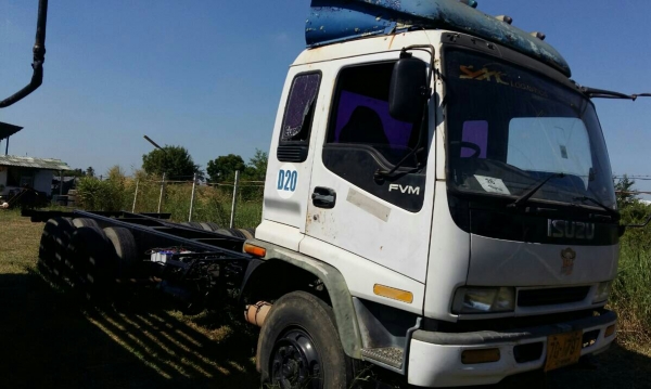 สิบล้อ อีซูซุ FVM33M 195ปี45 เพาเดียว สภาพดีสวยเดิมพร้อมใช้ ทะเบียนพร้อมโอน ราคา 765,000บ หัวแคชชี ครับ