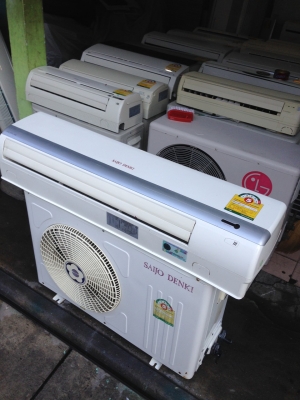 **** ขายแอร์ SAIJO DENKI 18000 BTU สภาพสวย ****