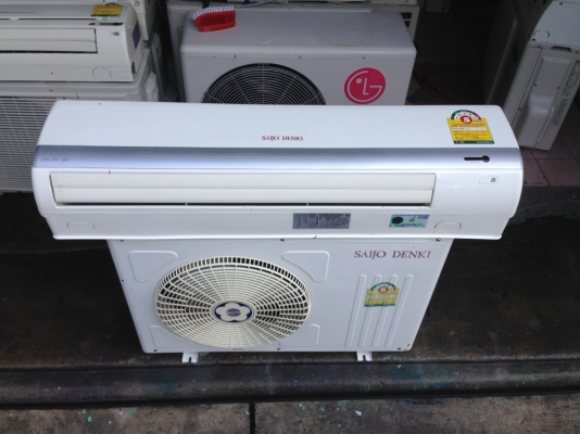 **** ขายแอร์ SAIJO DENKI 18000 BTU สภาพสวย ****