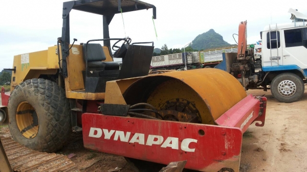 ขายรถบด DYNAPAC CA251D 2 เพลาเปลือกเรียบ เครื่องคัมมิ้น 6 สูบ ไม่มีเอกสาร ราคา 680000