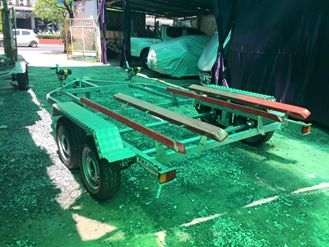 เทรลเลอร์คู่ 2 เพลา บาลานซ์เลื่อน จาก PNT เทรลเลอร์ 093-9895964