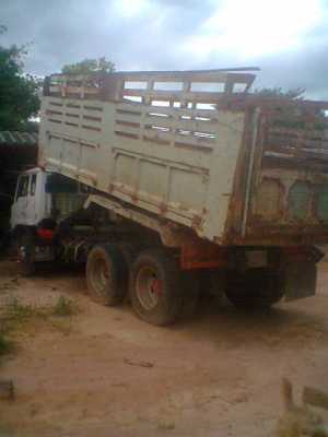 ฮีโน่ F17 เครื่องเดิม เกียร์เดิม สโลกลาง ดั้ม2เพลา