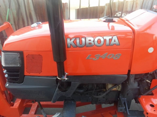 คูโบต้า L3408 4 WD พร้อมใบมีดดันหน้า ...