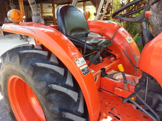 คูโบต้า L3608 4 WD ใบมีดตราช้าง ผาน 6 ตราช้าง..รถไร่แน่นๆ