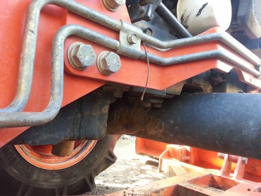 คูโบต้า L3608 4 WD ใบมีดตราช้าง ผาน 6 ตราช้าง..รถไร่แน่นๆ