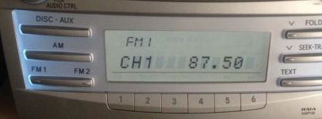 วิทยุเดิม TOYOTA CAMRY วิทยุเดิม TOYOTA CAMRY