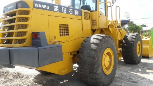 รถตักล้อยาง WA450-3 เก่านอก