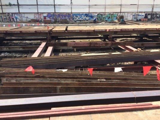 รับงาน ตอก-ถอน sheet pile , เช่า-ขาย แบคโฮ ไวโบร