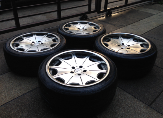 ล้อTraffic Star ขอบ19 พร้อมยาง Falken 245 40 19 ปี12