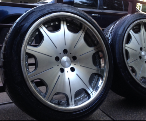 ล้อTraffic Star ขอบ19 พร้อมยาง Falken 245 40 19 ปี12