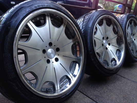 ล้อTraffic Star ขอบ19 พร้อมยาง Falken 245 40 19 ปี12