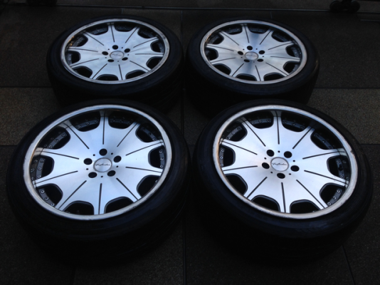 ล้อTraffic Star ขอบ19 พร้อมยาง Falken 245 40 19 ปี12