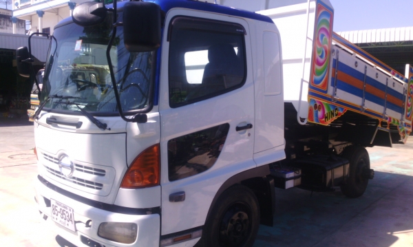 HINO FD1 รถ 6 ล้อ เครื่อง 220 แรงม้า ดัมพ์ 3.40 เมตร