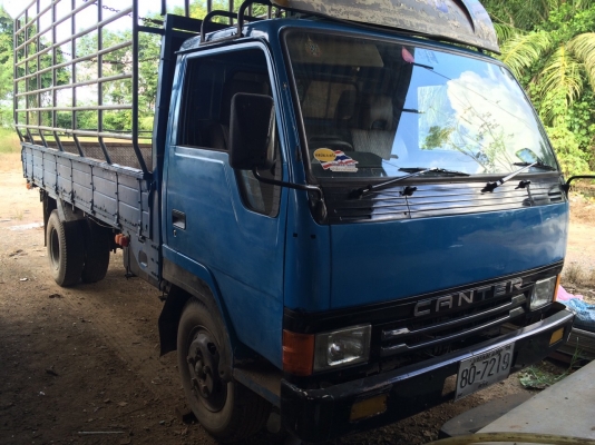 6ล้อรั้ว...100แรง มิตซูฯCANTER ปี2535...สภาพดี สวย..รถดูแลดี เล่มพร้อม...