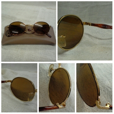 แว่นตาเรย์-แบนซุปเปอร์คลาสสิค B&amp;L RAY-BAN ROUND METAL OVAL TORTUGA USA