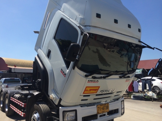 10ลัอหัวลาก...360แรง Isuzu MP1GXZ77NDT-000576 ปี2556 ไมล์3.3แสนกิโลกว่าๆเล่มพร้อม