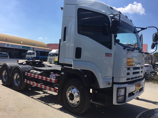 10ลัอหัวลาก...360แรง Isuzu MP1GXZ77NDT-000576 ปี2556 ไมล์3.3แสนกิโลกว่าๆเล่มพร้อม