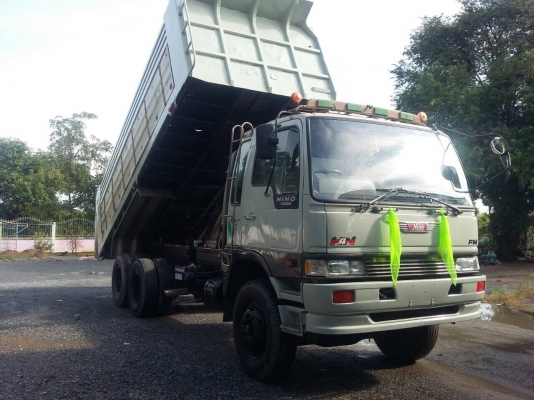 ขายรถบรรทุก 10 ล้อดัมพ์ HINO FM3M 240 แรงม้า มีระบบลากพ่วง ราคา 950000