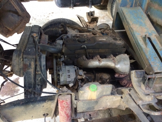 6ล้อดั้ม...110แรงISUZU. NPR57L. Fหน้าFหลัง พ.เพาเวอร์ รถบรรทุกทะลายปาล์ม