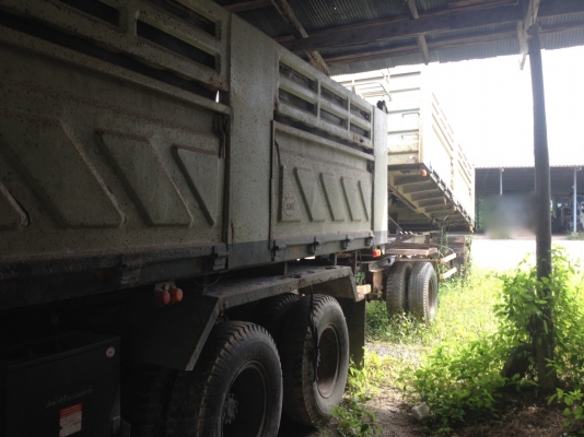 รถฮีโน่ 10 ล้อดั๊ม FM3M  240 แรงม้า.  ปี 38.  ( ขาย แม่, ลูก )    สนใจติดต่อ  081 - 6079515